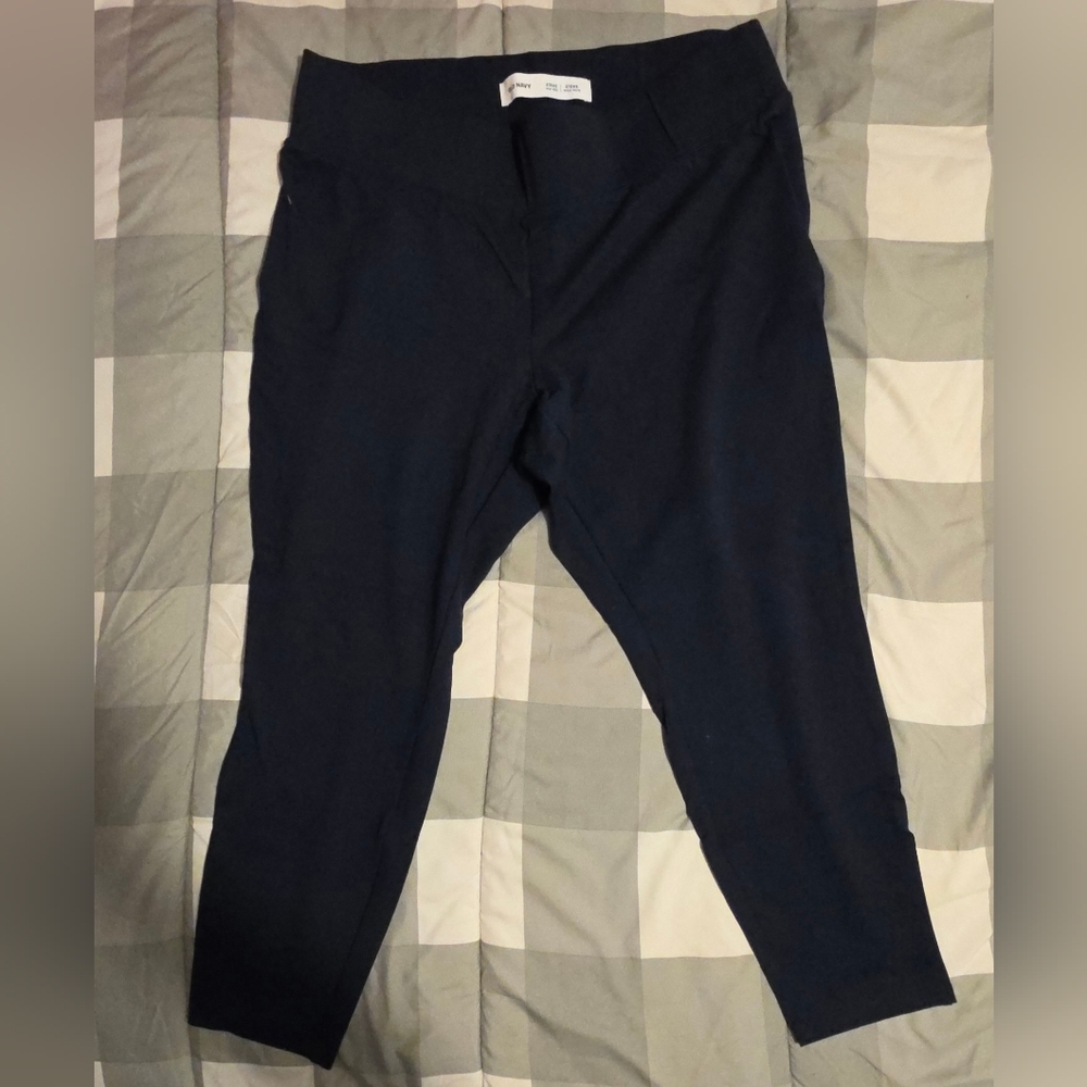 2X Navy Blue Old Navy Stevie Leggings
